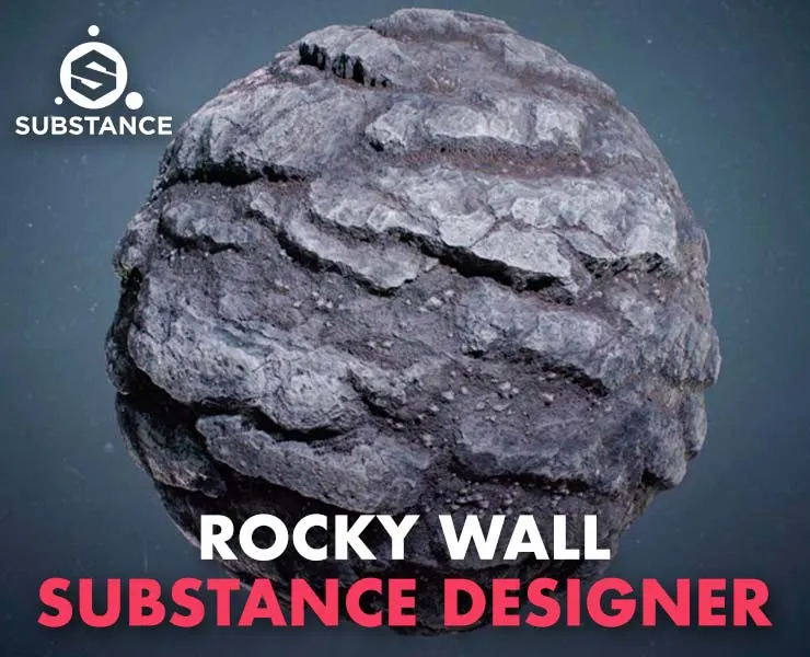 Rocky Wall - Substance Designer