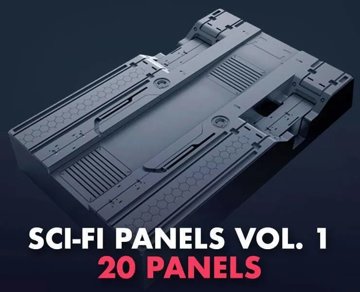 Sci-Fi Panels Pack Vol 1