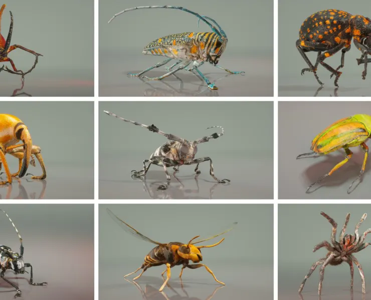 9 Incredible insects Master Collection