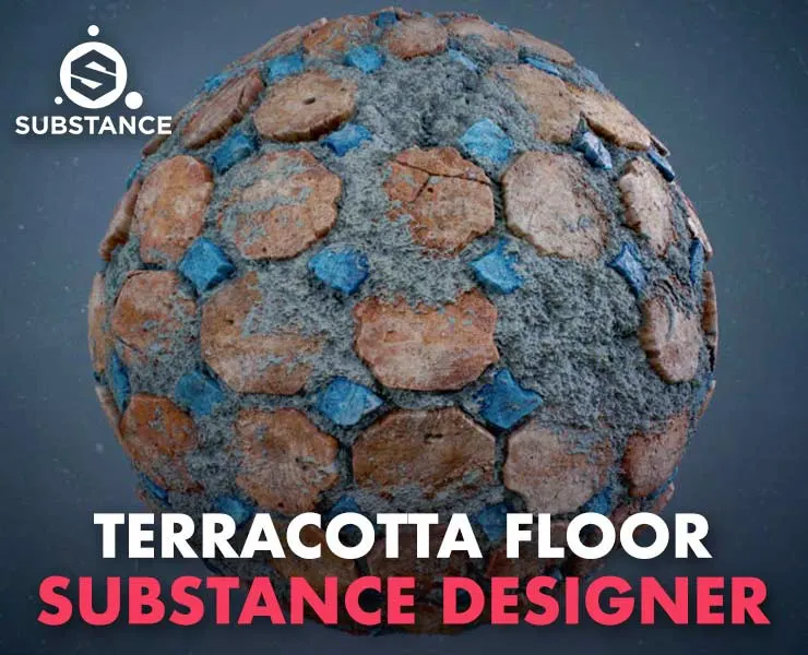 Terracotta Floor - Substance Designer