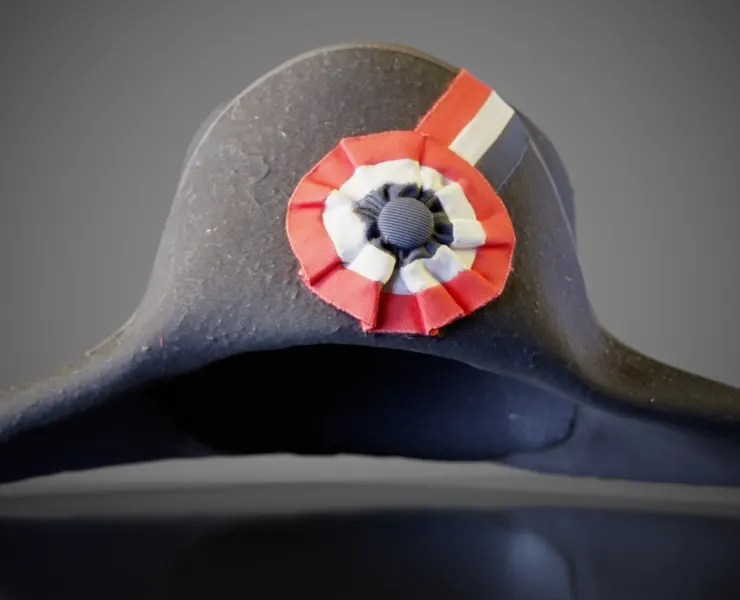 Photorealistic 3D Scanned Headwear Napoleon Hat