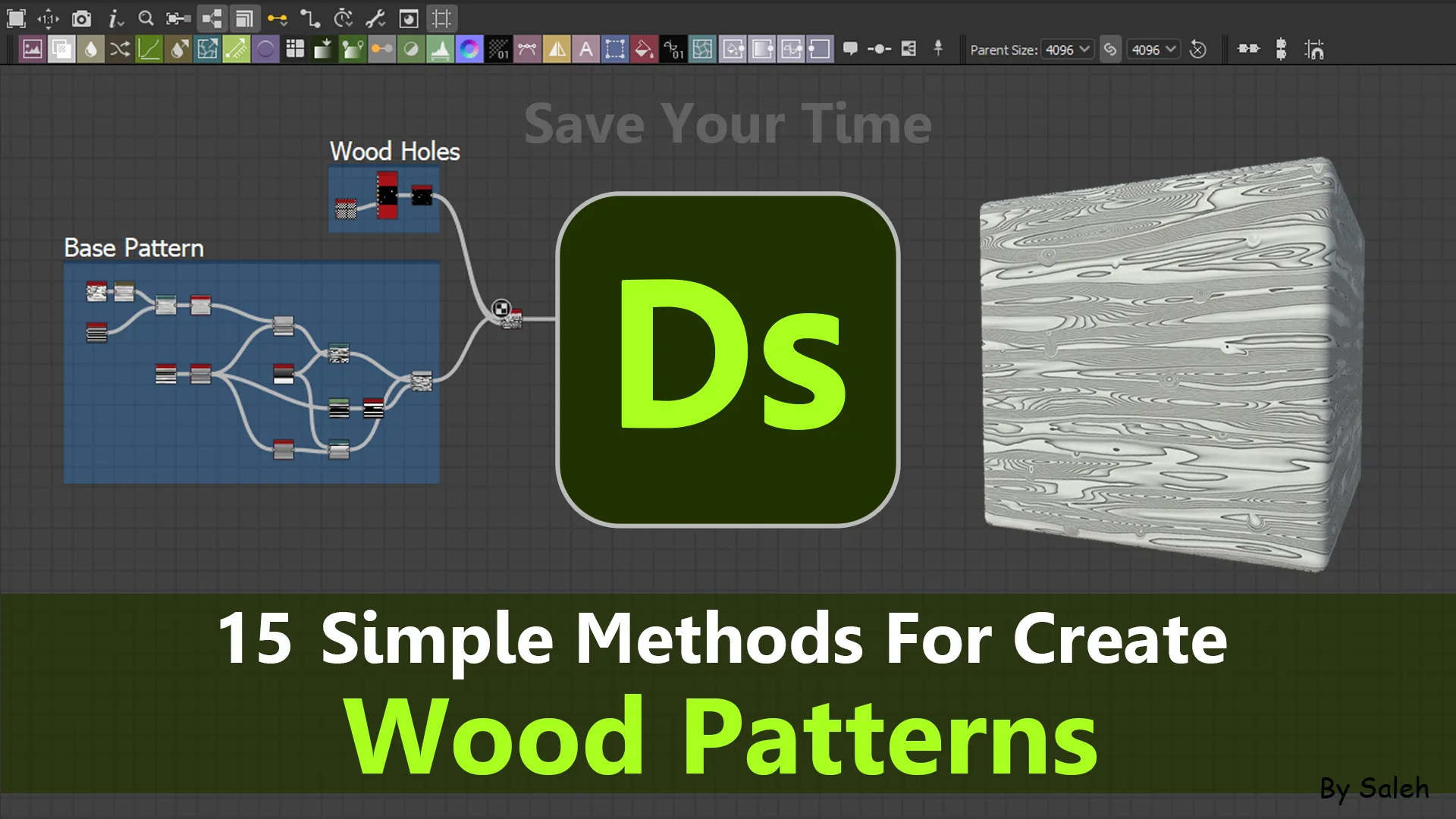 15 Simple Methods to Create Wood Patterns _ Substance 3D Designer