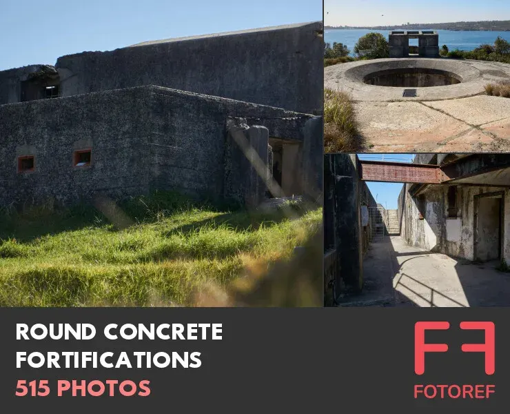 515 photos of Round Concrete Fortifications