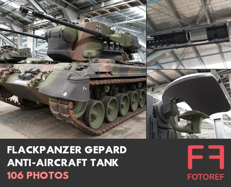 106 photos of Flackpanzer Gepard Anti-Aircraft Tank