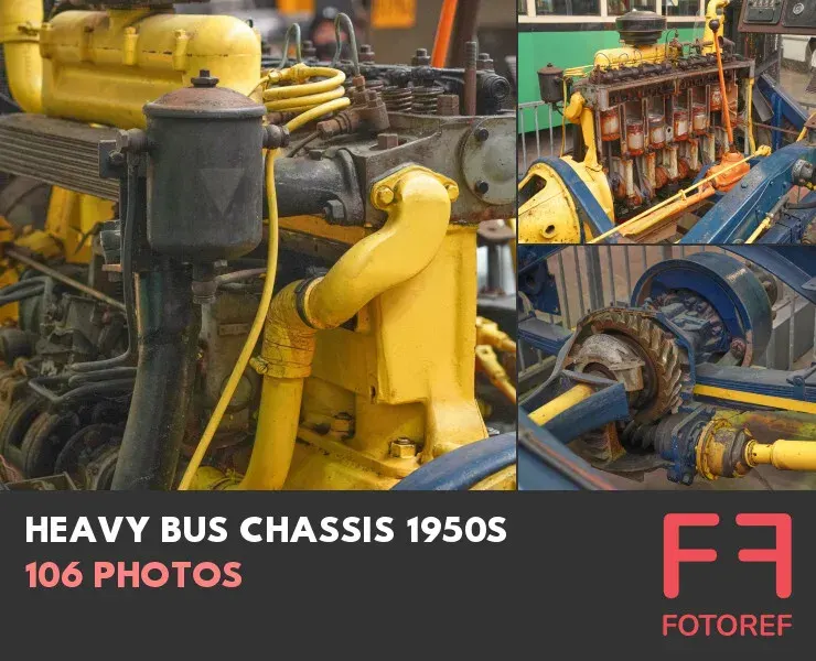 106 photos of Heavy Bus Chassis 1950s