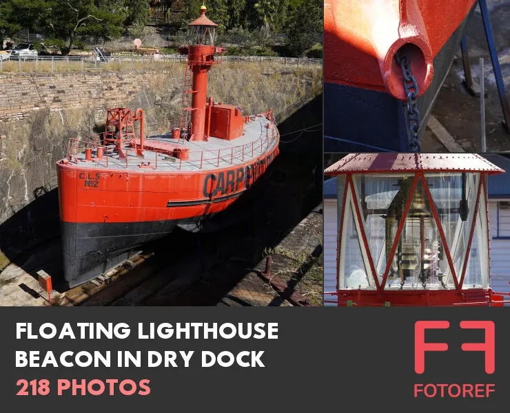 218 photos of Floating Lighthouse Beacon in Dry Dock