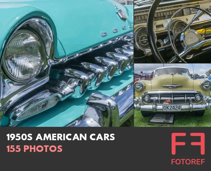 155 photos of 1950s American Cars