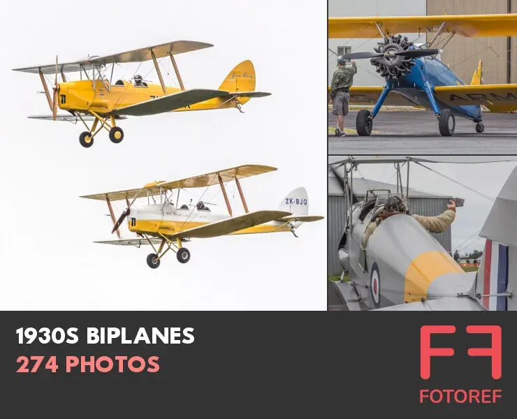 274 photos of 1930s Biplanes