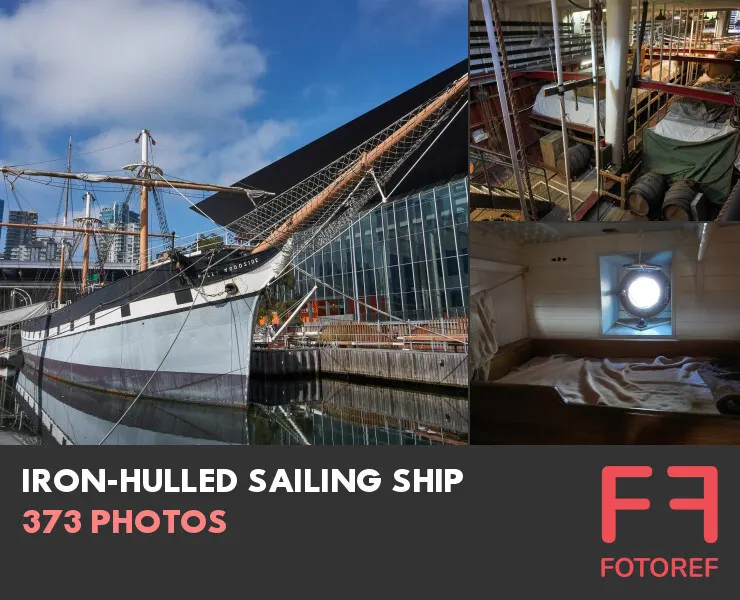 373 photos of Iron-Hulled Sailing Ship