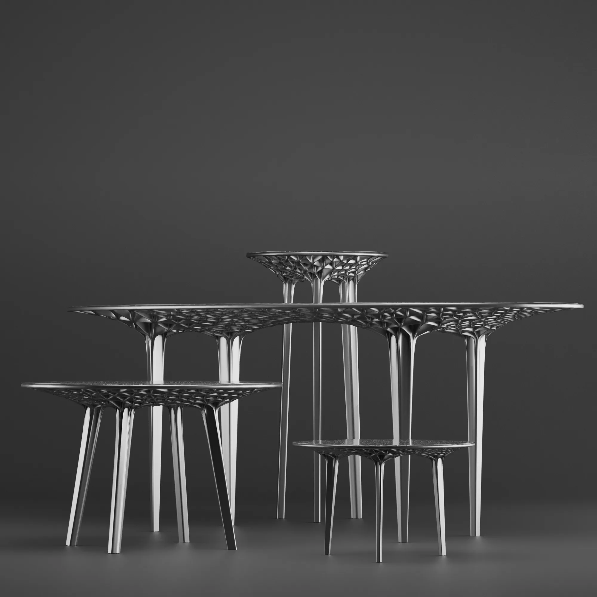 4 Sedona Tables and Stool