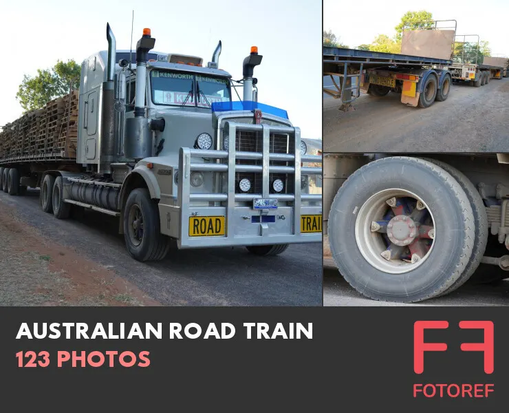 123 photos of Australian Road Train