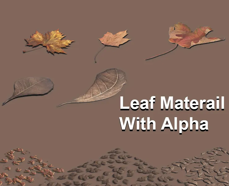 Leaf Materials With Alpha Vol.1