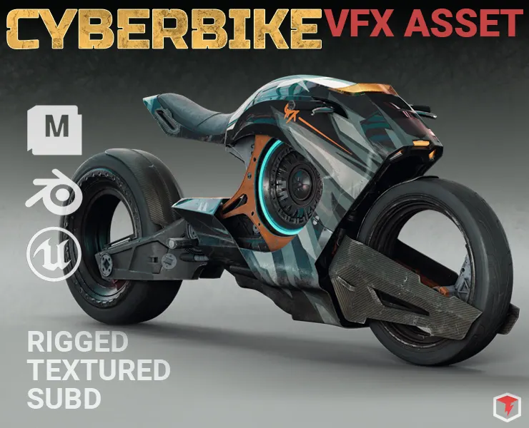 Cyberbike (VFX Asset)