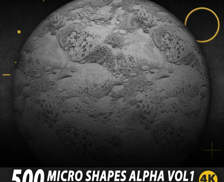 500 Micro shapes Alpha - Vol1