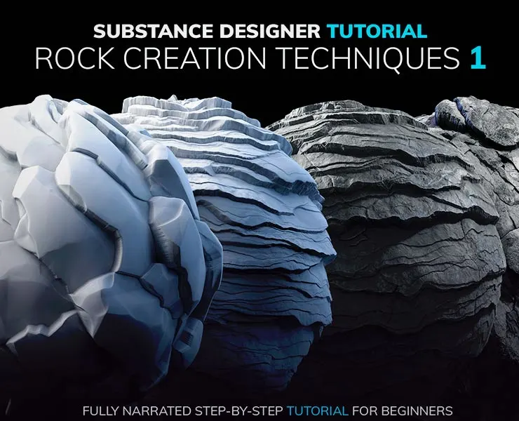 Substance Designer Rock Creation Techniques 1