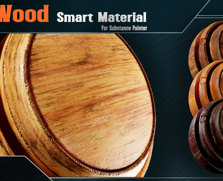Wood Smart Materials - VOL14 (spsm file)