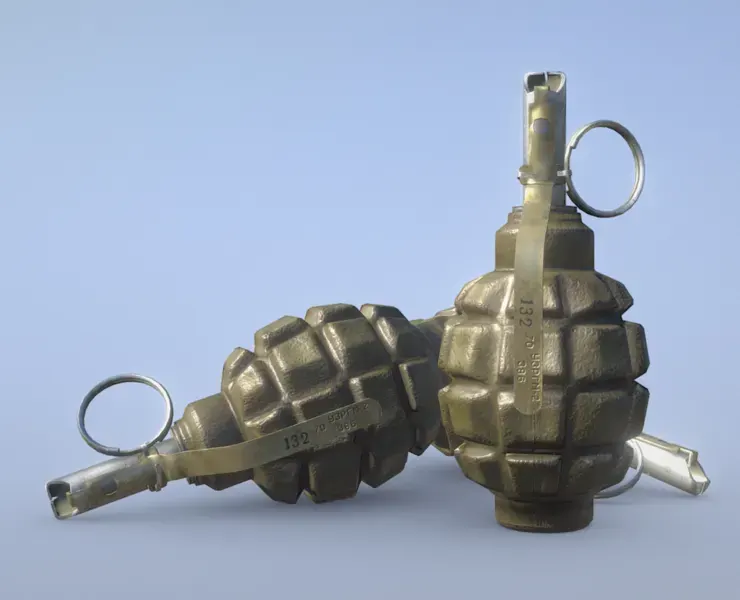 Ammo Grenade F1-UZRGM-2 Green