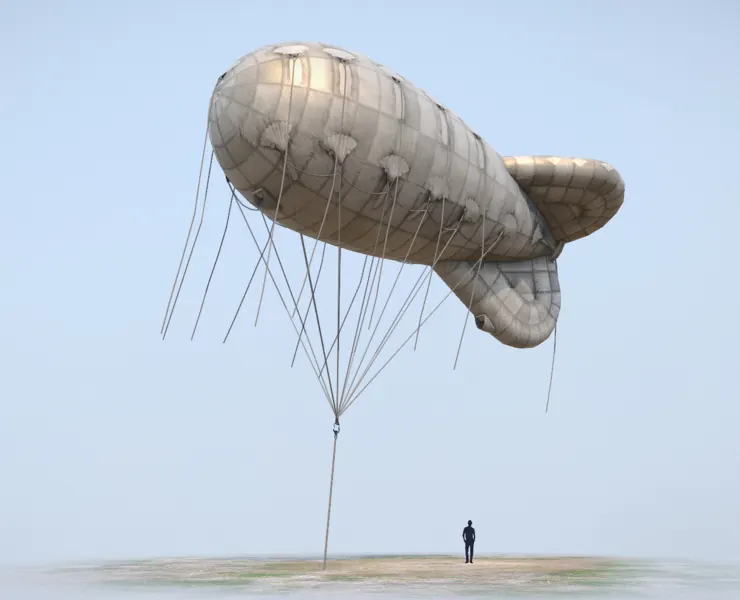 WW2 Barrage Balloon 01