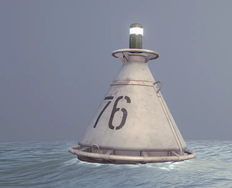 Buoy River RB-4-01 Left Side Mark