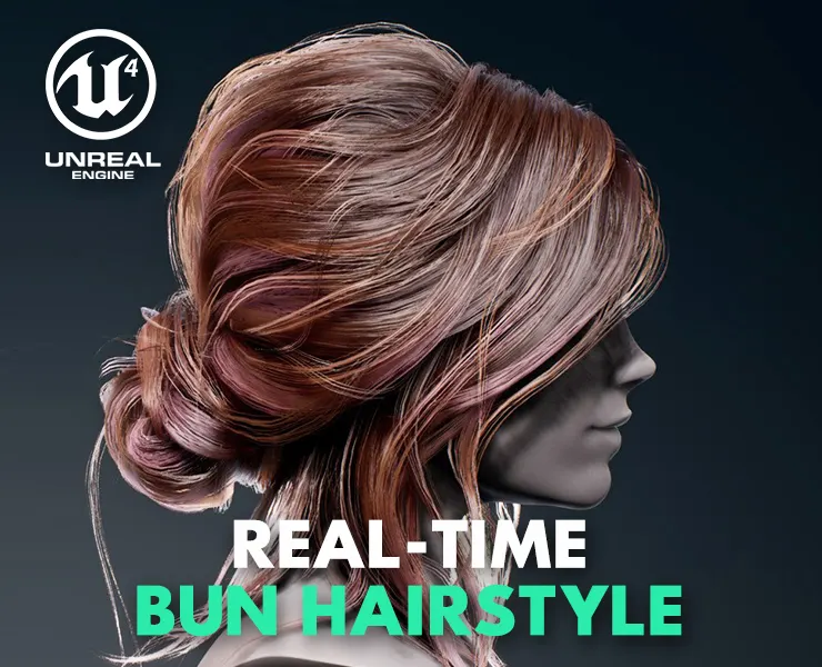 Real-Time Bun Hairstyle