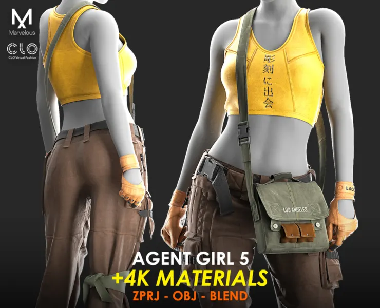 Agent Girl 5 - Marvelous / CLO