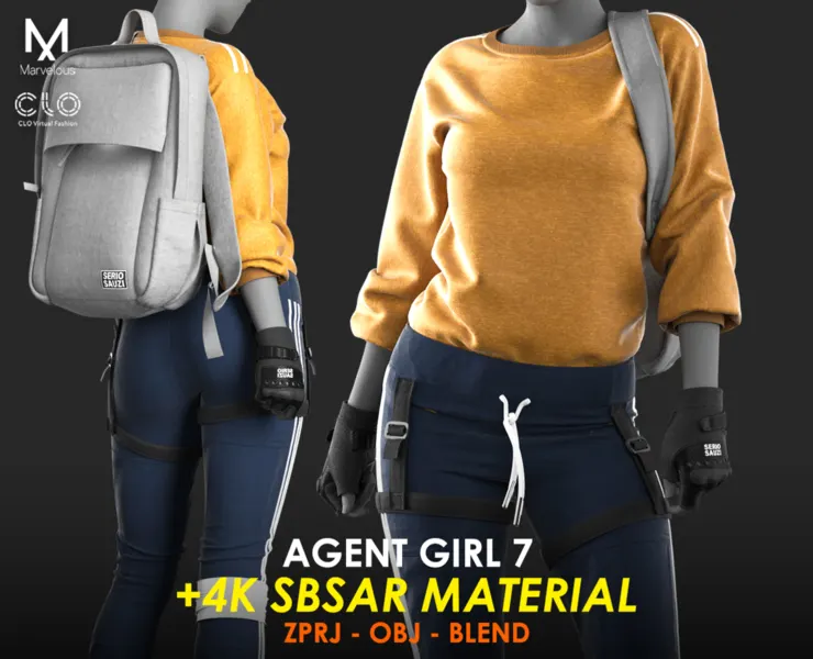 Agent Girl 7 - Marvelous / CLO