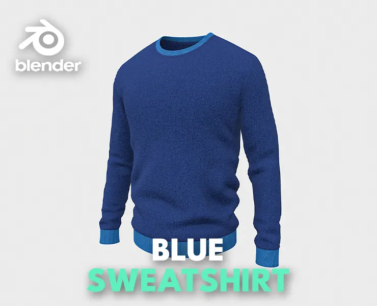 Sweatshirt Blue