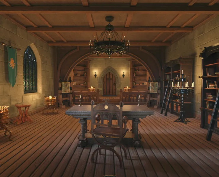 medieval interior