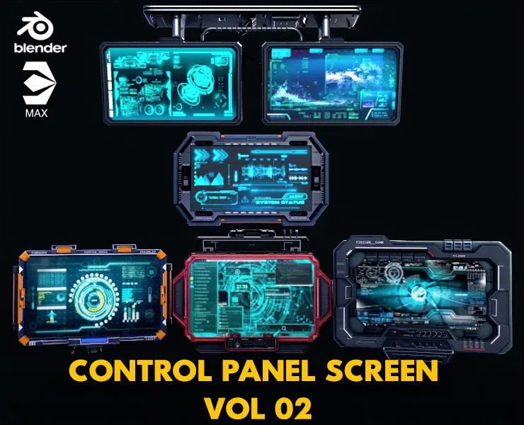 control panel screen - Vol 02