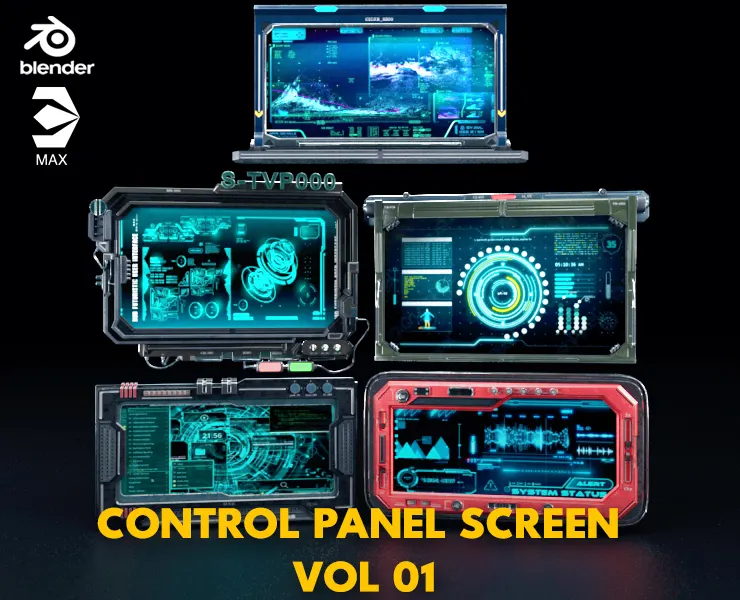 control panel screen - Vol 01