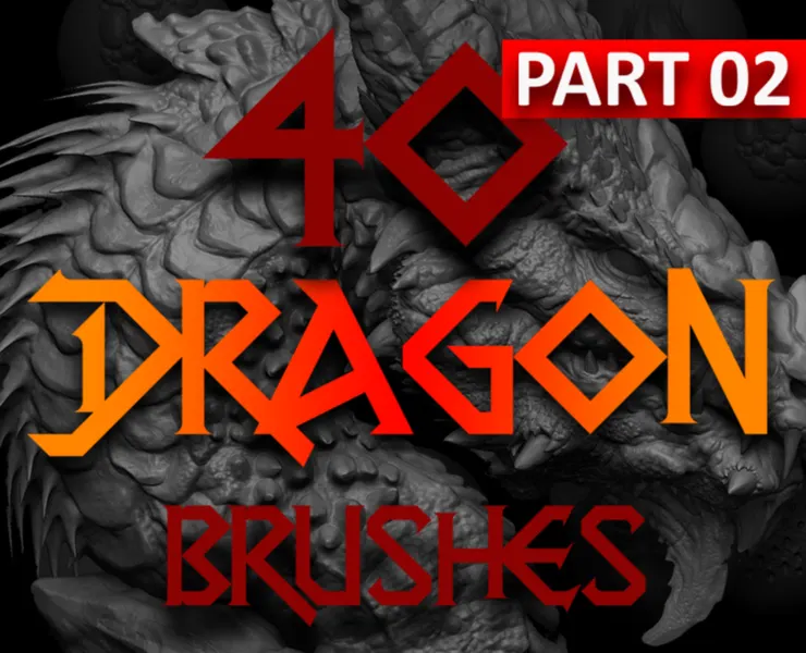 ZBrush + Blender - Dragon VDM Brush Part 2