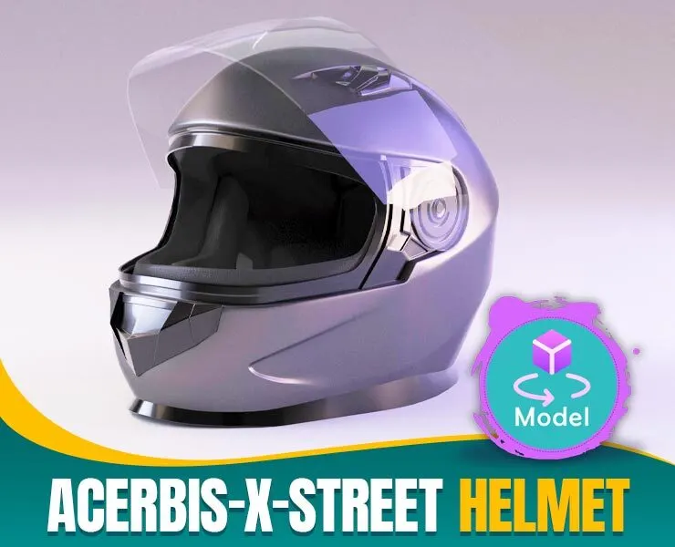 Acerbis X-STREET Helmet 3D model