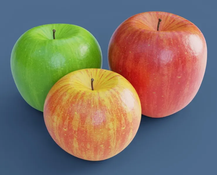 Photorealistic Apples