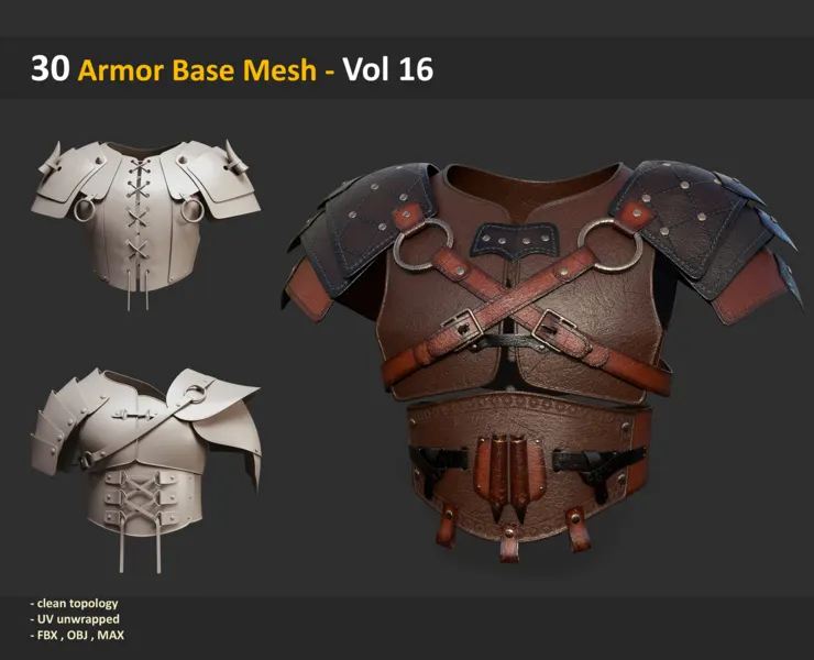 30 Armor Base Mesh - Vol 16