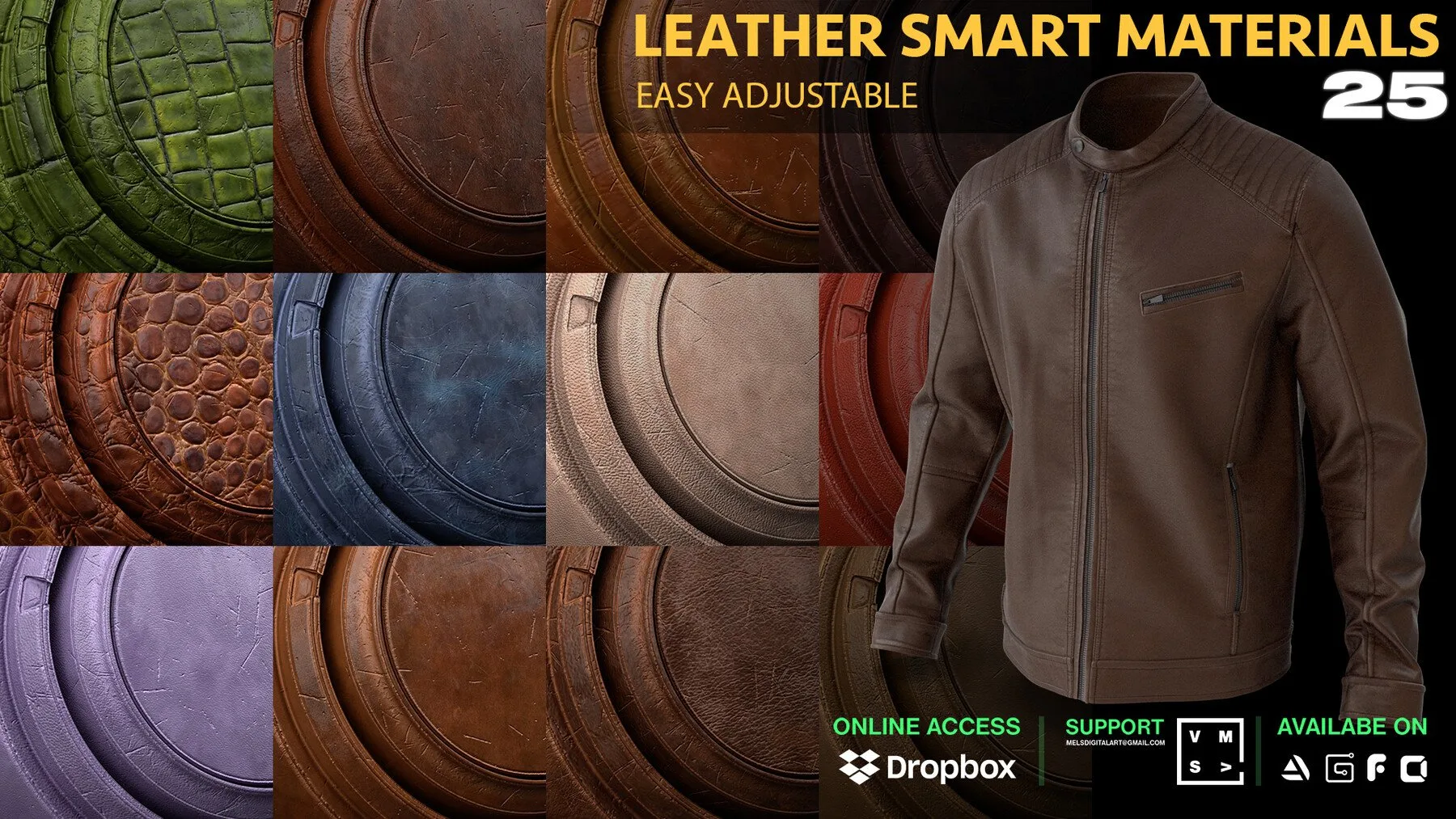 25 LEATHER SMART MATERIALS