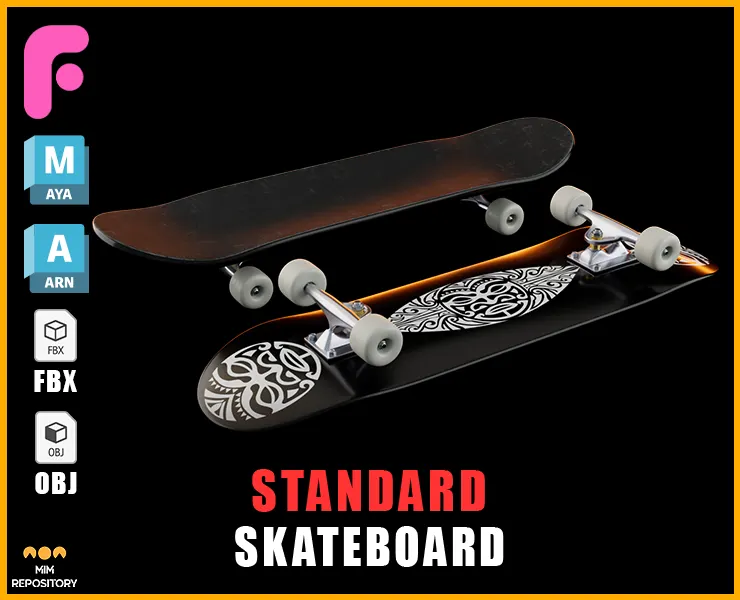 Standard Skateboard (2 versions)