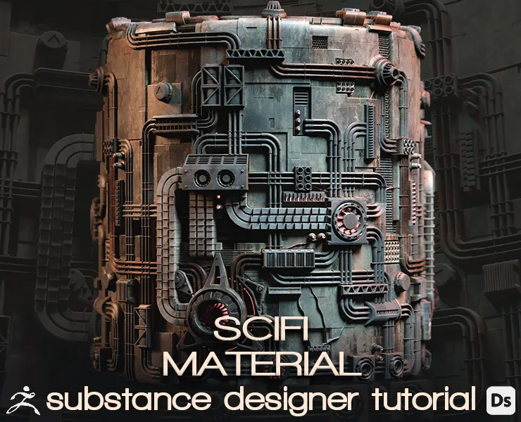 Substance Designer Tutorial - SCIFI Material