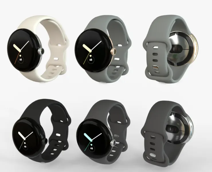 Google Pixel Watch 2023 all colors