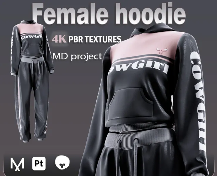 Female hoodie