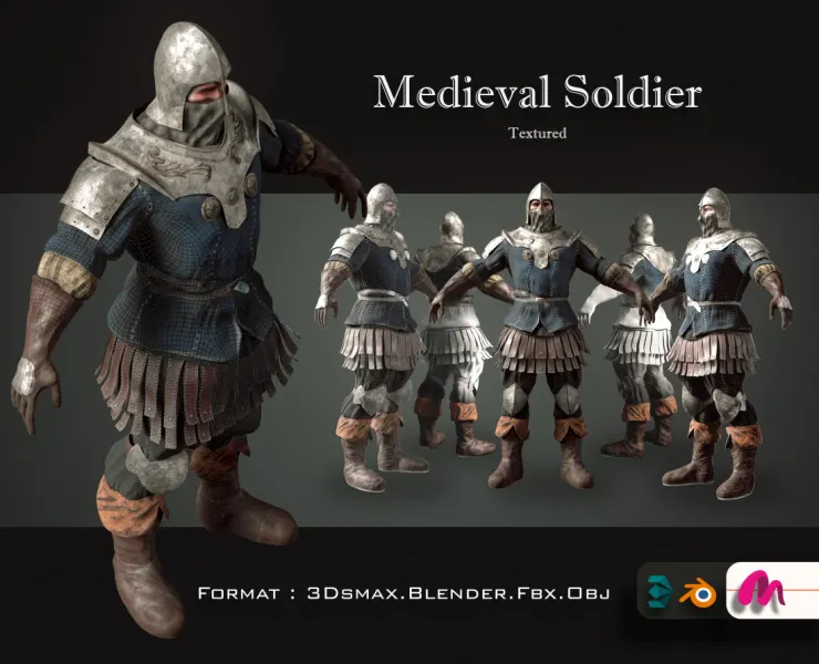 Medieval Soldier 01