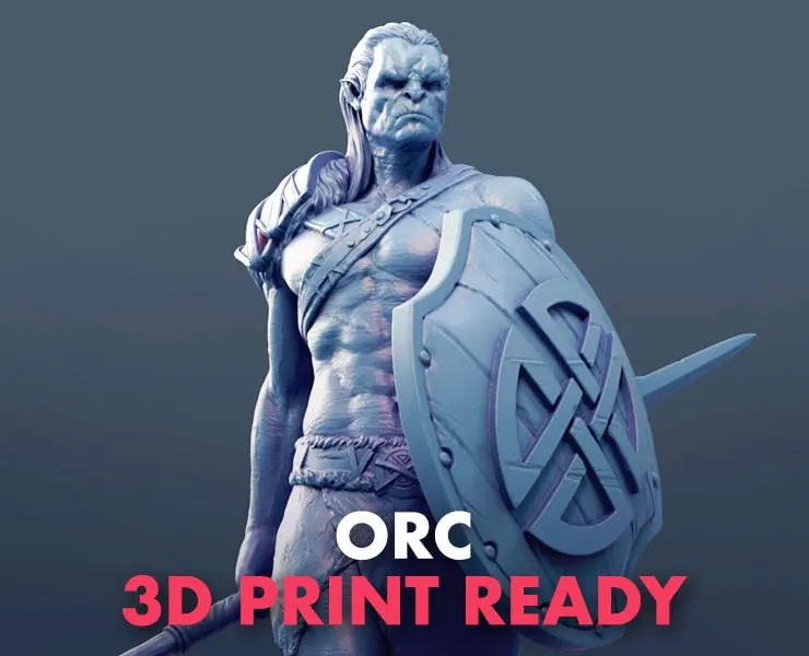 Orc - 3D Print Ready