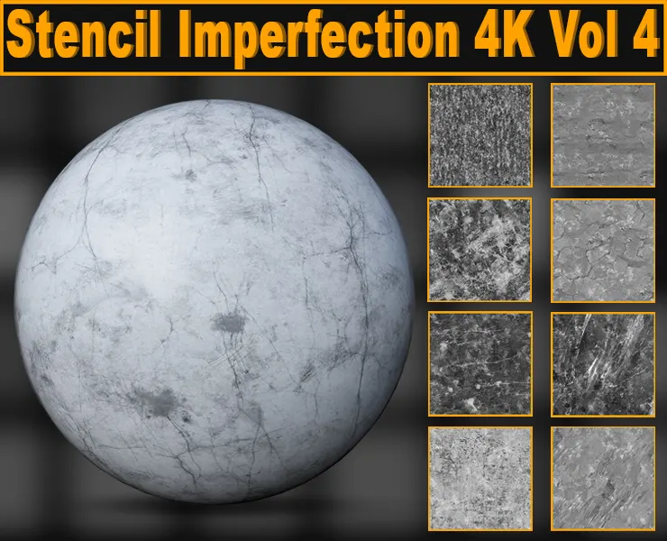 Stencil Imperfection 4K Vol 4