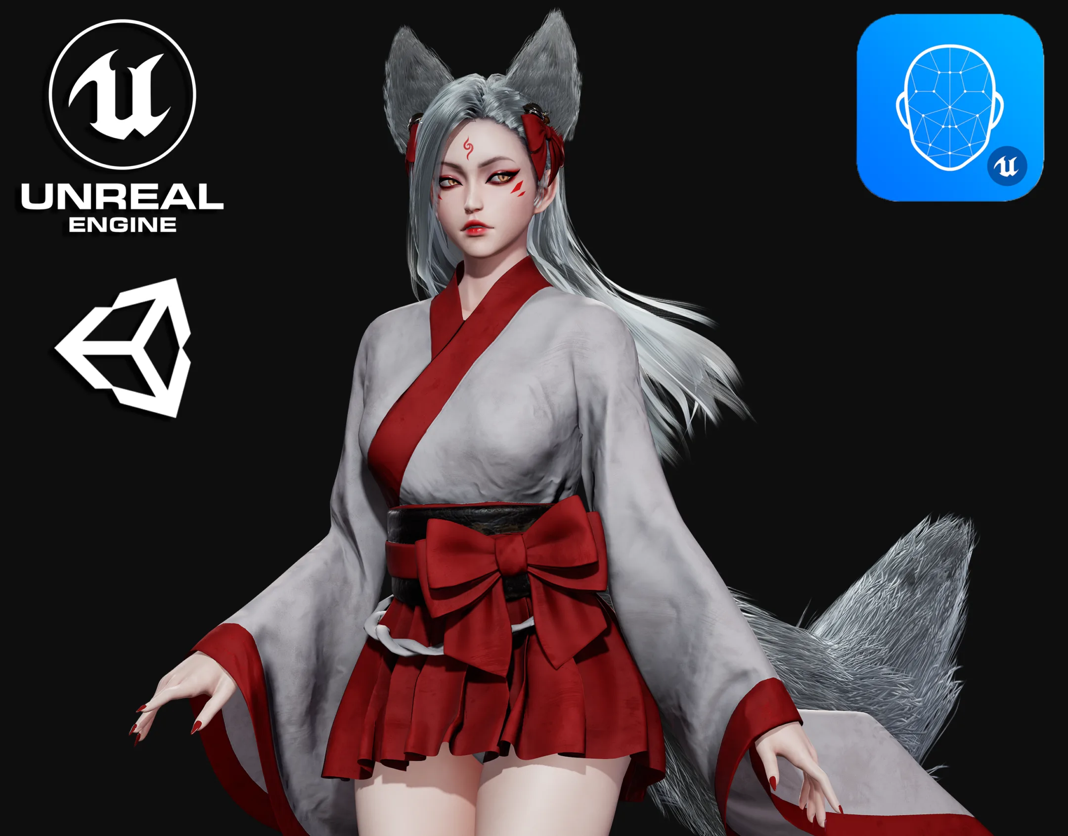 Kitsune - Game Ready