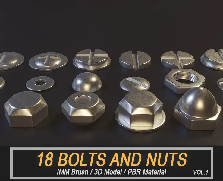Bolt & Nuts IMM Brush