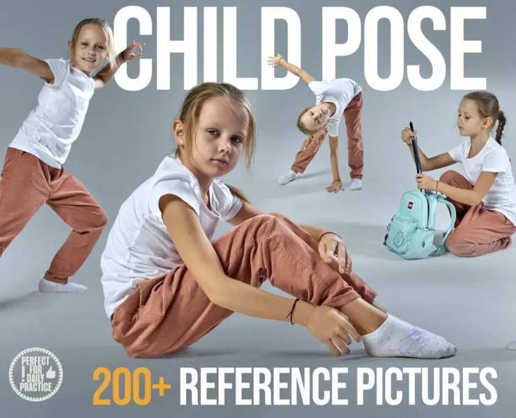 200+ Child Pose Reference Pictures