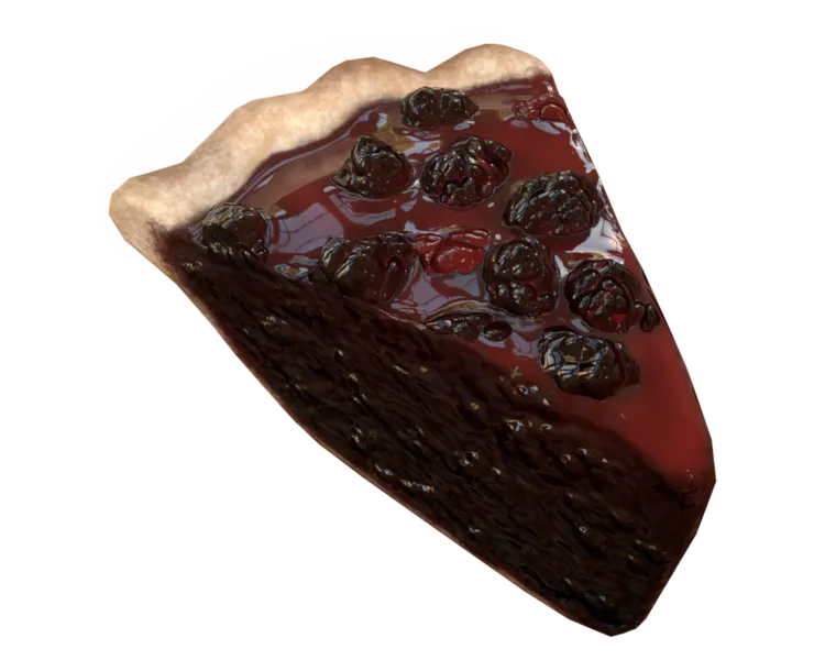 BlackGrassberryPiePiece