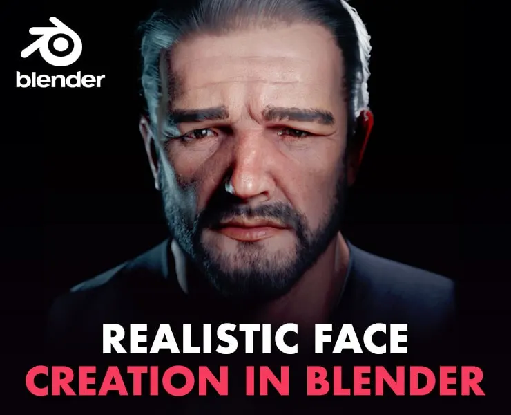 Realistic Face Creation in Blender