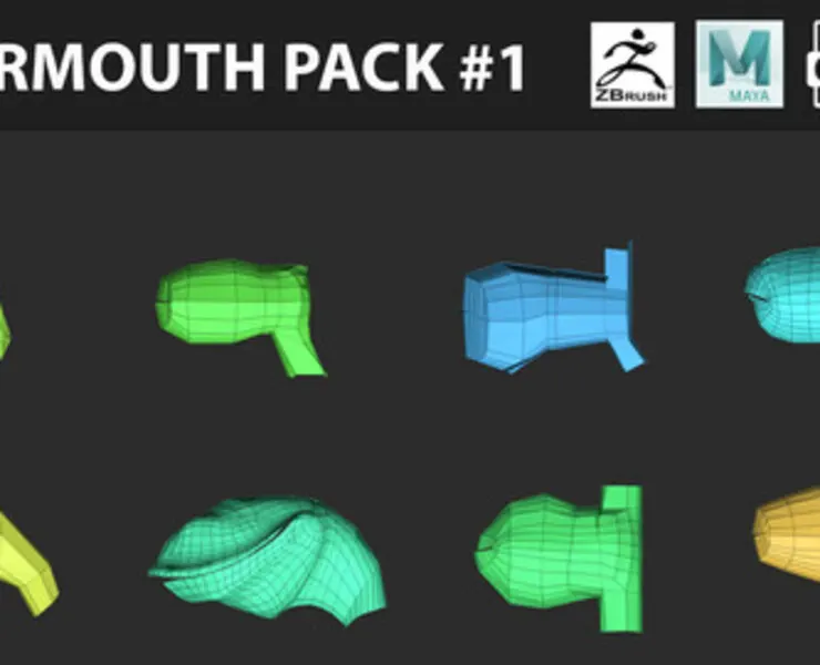 Inner Mouth Model Pack #1