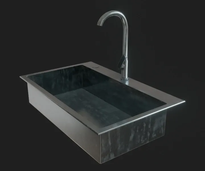 Kitchen Sink 3D Model