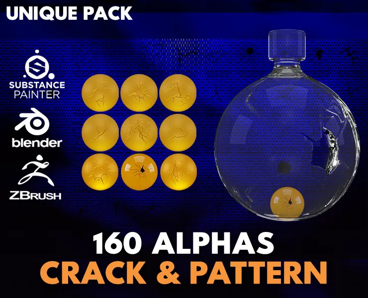 160 Unique Cracks Alpha + Tutorial - Vol 2